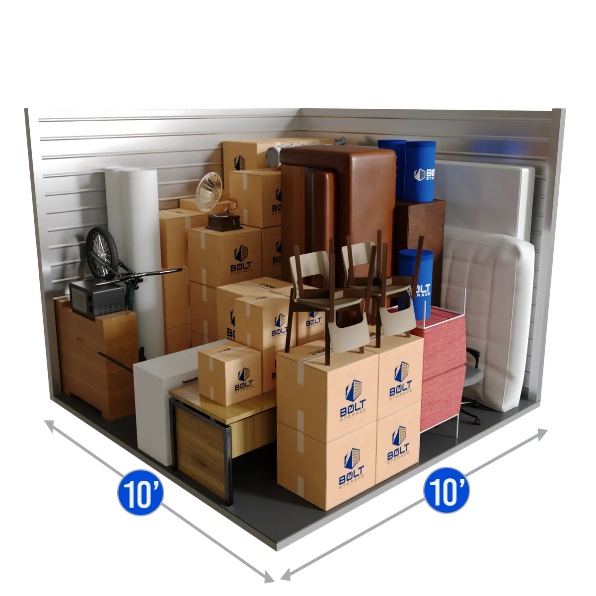 Secure Self Storage in Walls, MS | 24/7 Drive-Up storage & RV Storage
