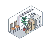 5x10 climate-controlled storage unit